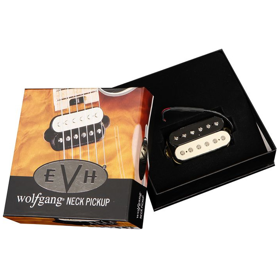 EVH Wolfgang Neck Humbucker - Black/White - Image 2
