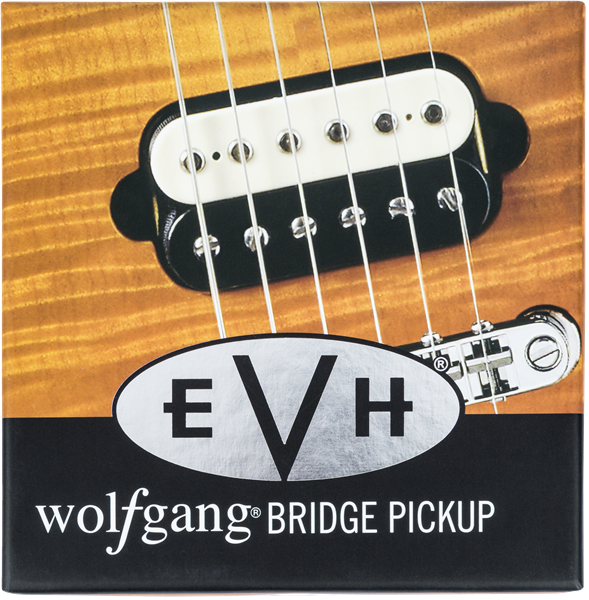 Fender EVH Wolfgang Bridge Humbucker, Black/White