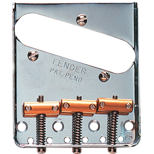 Fender American Vintage Telecaster Bridge, 3-Saddle Chrome