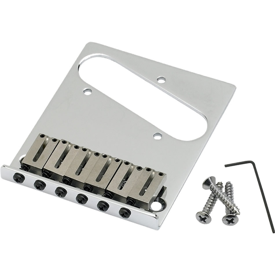 Fender American Series Telecaster 6-Saddle Bridge, Chrome