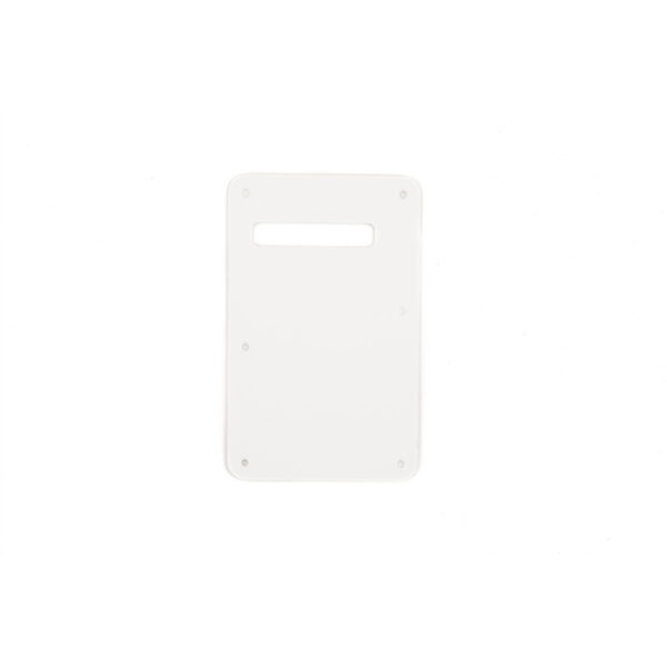 Fender Strat Modern Tremolo Backplate - White