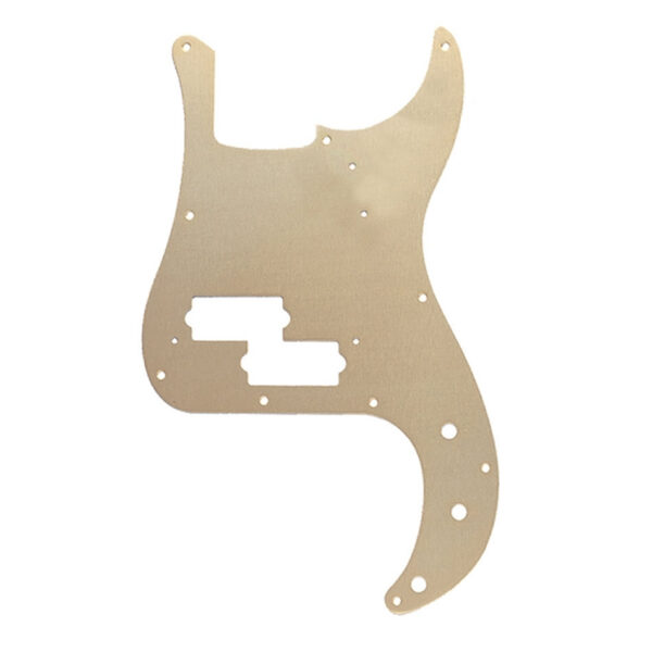 Fender '57 P Bass Gold Anodized Aluminum Pickguard 10-Hole