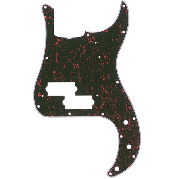 Fender '60s P Bass Pickguard - Tortoise Shell, 13-Hole