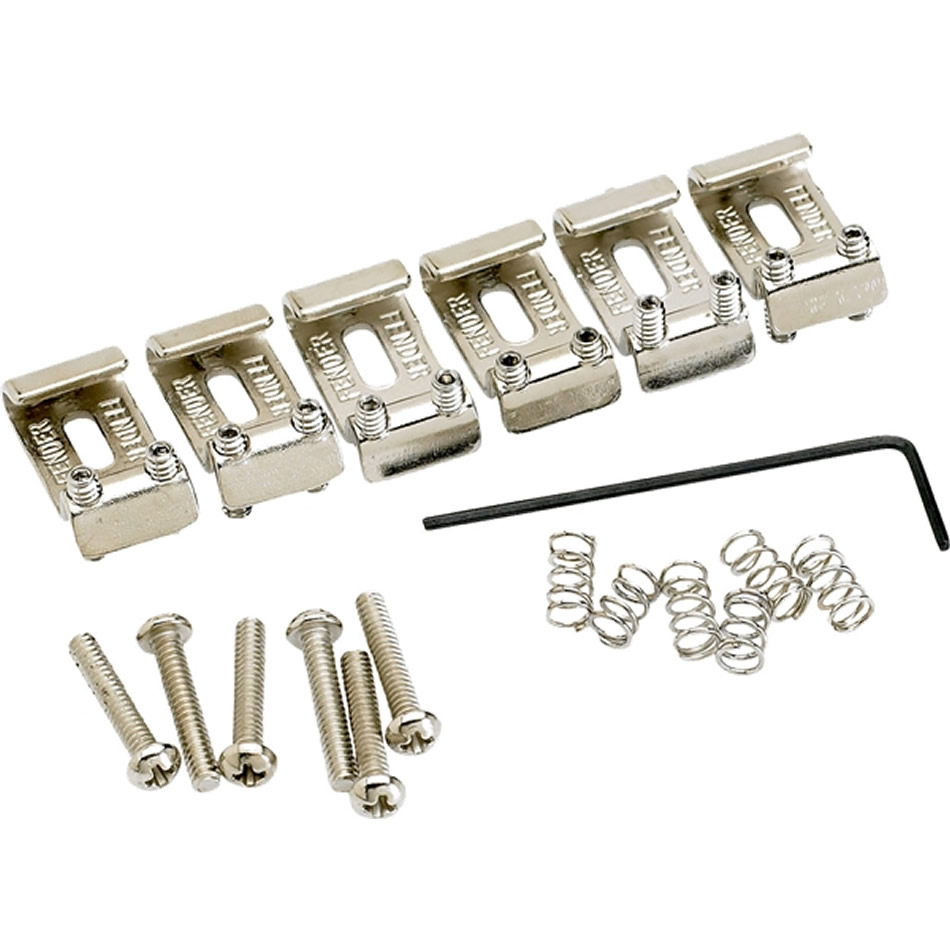 Fender American Vintage Strat Bridge Saddles (Set of 6)