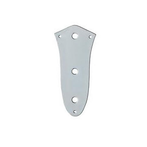 Fender Jazz Bass Control Plate - Chrome 4-Hole