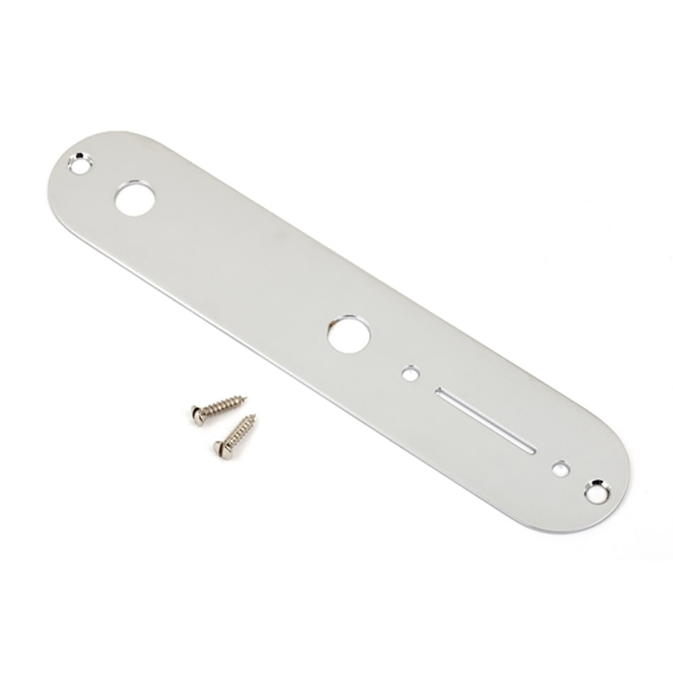Fender Telecaster Control Plate - Chrome