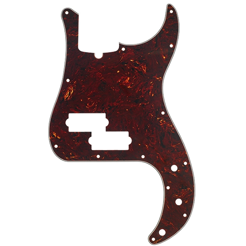 Fender 13-Hole Modern P Bass Pickguard - Tortoise Shell