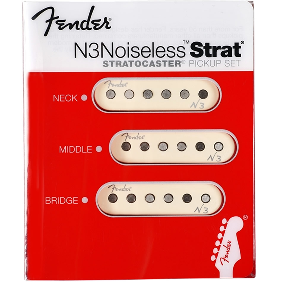 Fender N3 Noiseless Stratocaster Pickup Set - Image 2