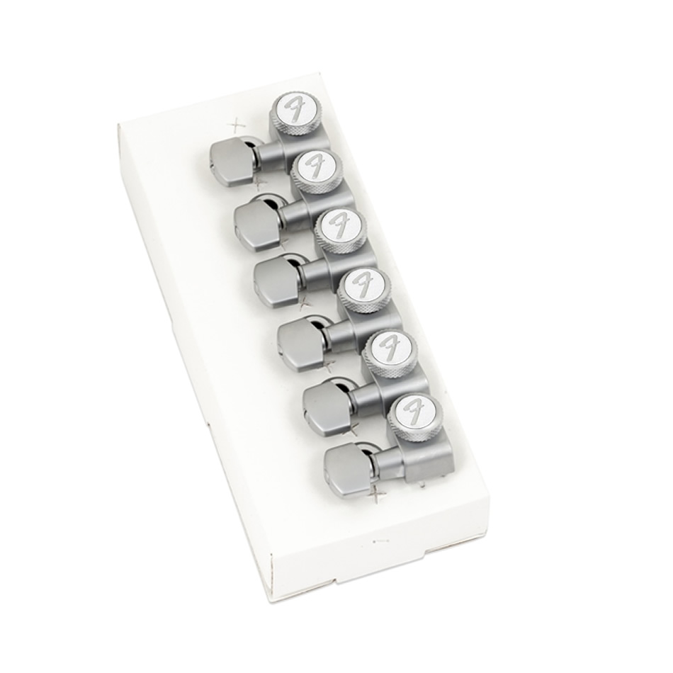 Fender Locking Tuners for Strat/Tele - Brushed Chrome