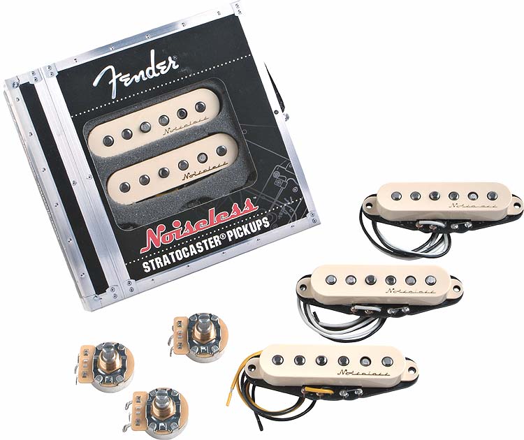 Fender Vintage Noiseless Stratocaster Pickup Set - Image 2
