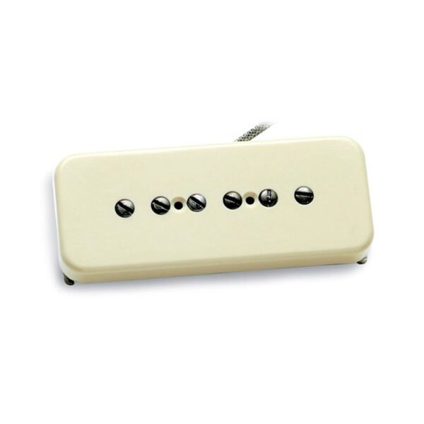 Seymour Duncan Antiquity P-90 Soapbar Bridge - Cream, LP Spacing