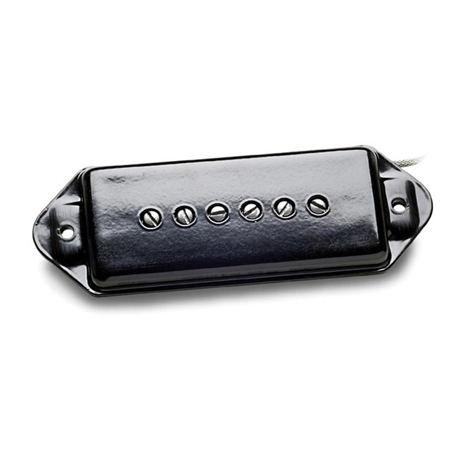 Seymour Duncan Antiquity P-90 Dog Ear Bridge – Black