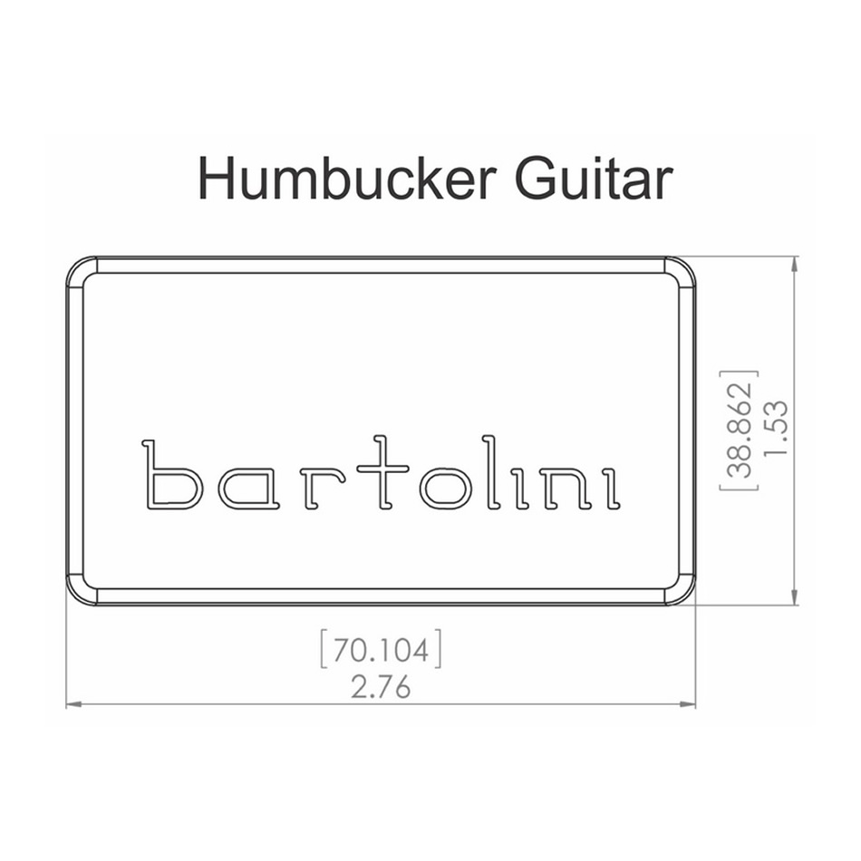Bartolini 1CTA Neck Humbucker Pickup - Image 2
