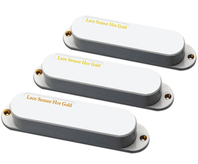 Lace Hot Gold 3-Pack, Hot Bridge (6.0k/6.0k/13.2k) White