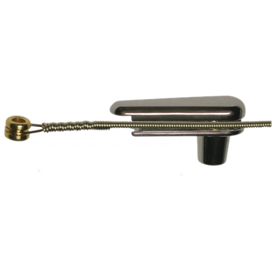 Power Pins 6-String Bridge Pin Upgrade System - Chrome - Image 3