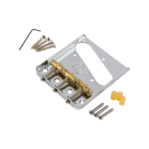 American Vintage Hot Rod Tele 3-Saddle Bridge, Nickel