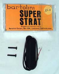 Bartolini 3S-N Tapped Single-Coil Neck Pickup