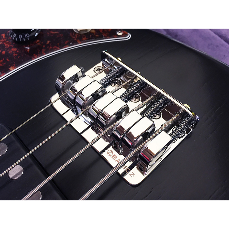 Babicz FCH Z Series 4-String Bass Bridge - Chrome - Image 3