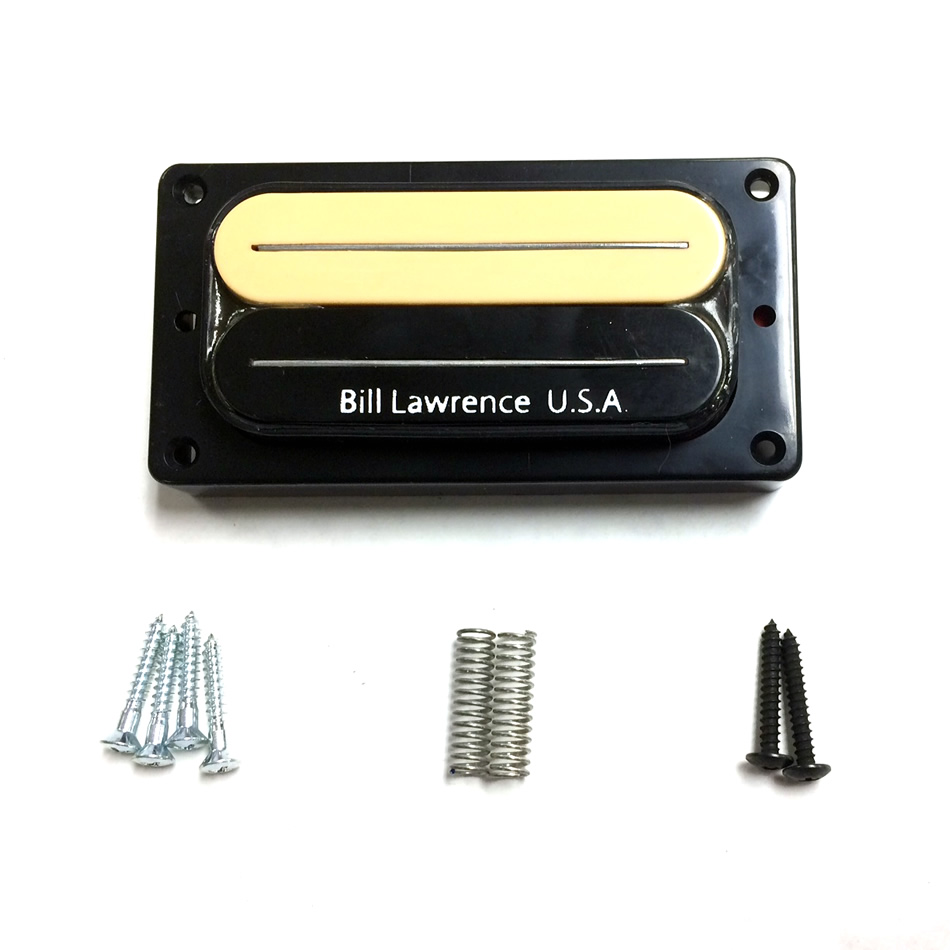 Bill Lawrence L-500XL Twin-Blade Humbucker - Zebra, 4-Wire - Image 2