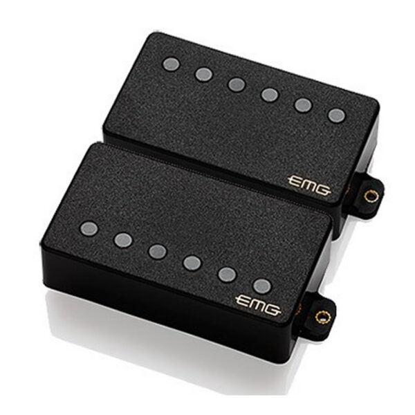 EMG MetalWorks 57/66 Humbucker Set, Solderless, Black