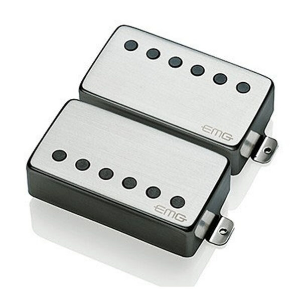 EMG MetalWorks 57/66 Solderless Humbucker Set, Chrome