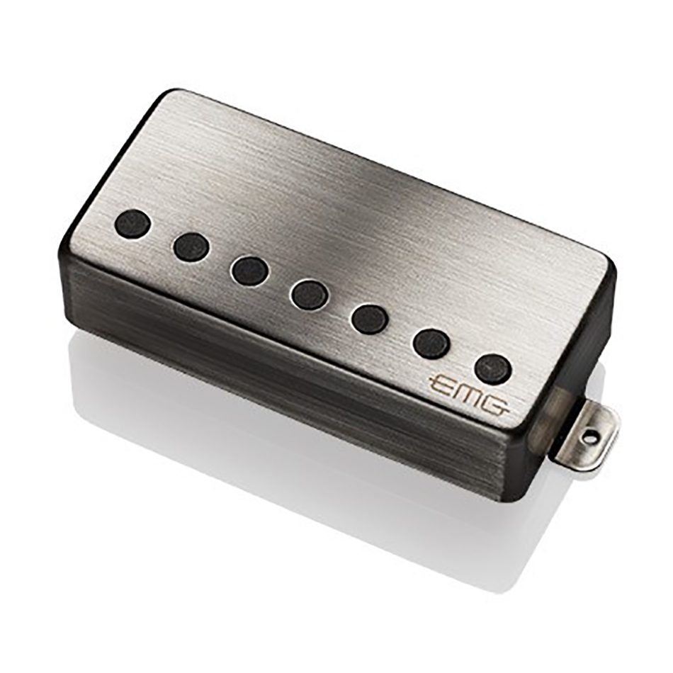 EMG 60-7H Active Humbucker – Black Chrome, 7-String