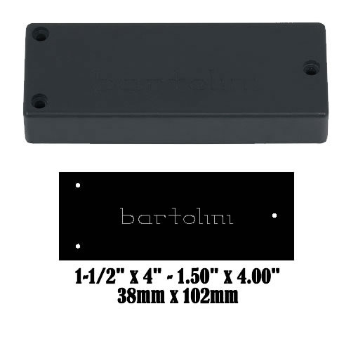 Bartolini 72M45C-B M4 Soapbar Humbucker – 5-String Neck
