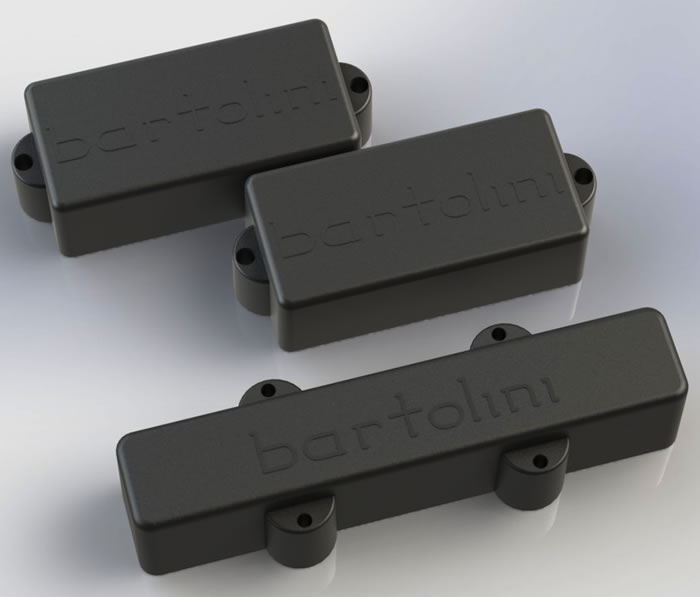 Bartolini 8SU/9J-L1 P-J Bass Pickup Set