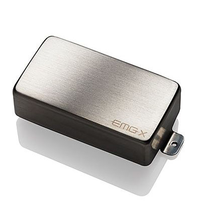 EMG 61AX X Series Humbucker – Long Shaft, Brushed Chrome