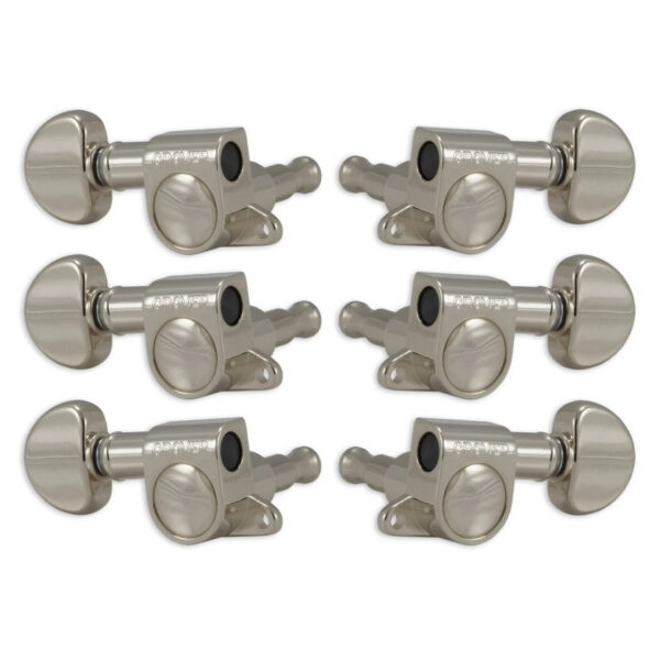 Grover 205-18 Mid-Size Rotomatic Tuners 3x3 – Nickel
