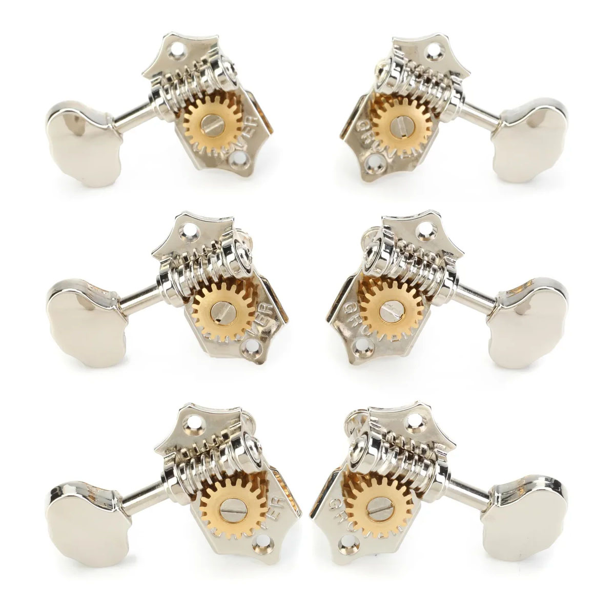 Grover Sta-Tite 97-18 Tuners, 3-Per-Side, Chrome