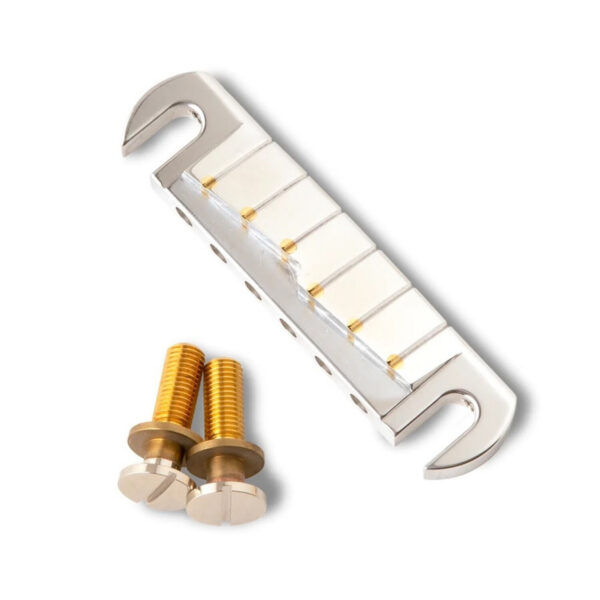 PRS Machined Stoptail Bridge – Polished Aluminum