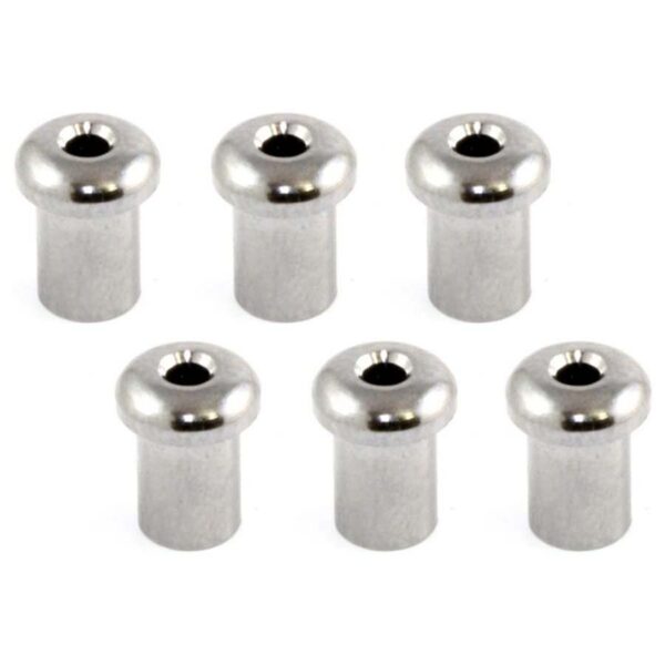 Allparts AP-0188-010 Chrome Top Loading Ferrules