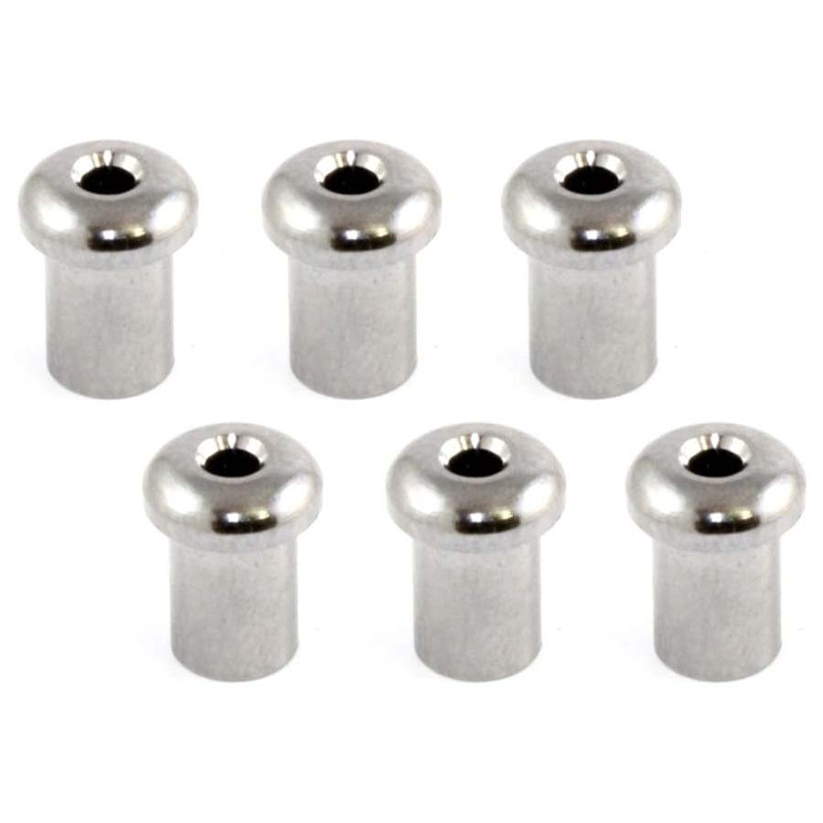 Allparts AP-0188-010 Chrome Top Loading Ferrules
