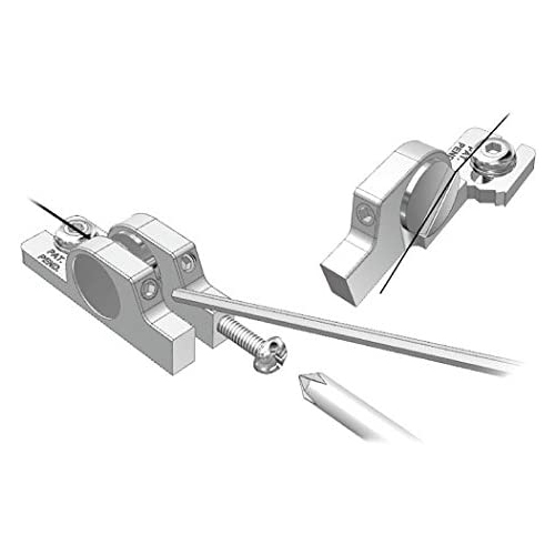 Babicz FCH 3-Point Bass Bridge - Gibson Style, Chrome - Image 3