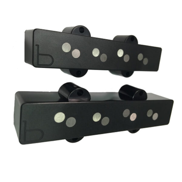 Bartolini J44J-L/S B-Axis Jazz Bass Pickup Set (Black)