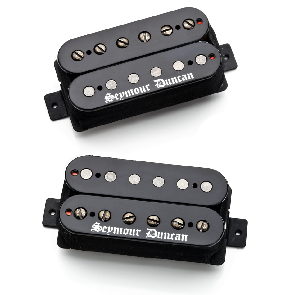 Seymour Duncan Black Winter Neck & Bridge Set - Black