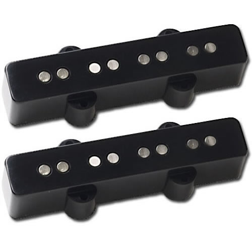 Van Zandt Vintage Jazz Bass Pickup Set (Black) - Image 2