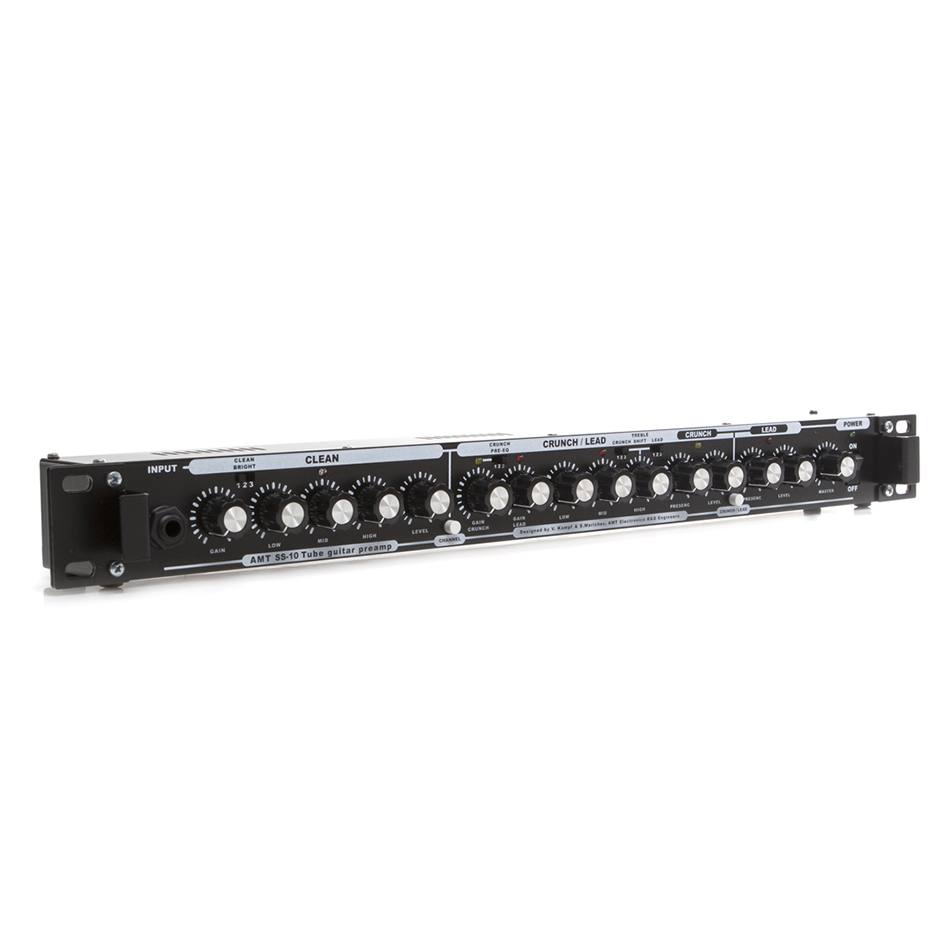AMT SS-10 ProStudio 3-Channel Tube Rack Preamp