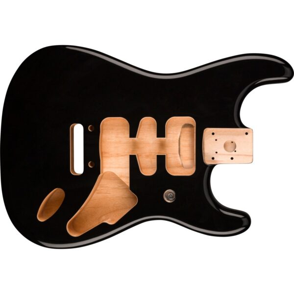 Fender Deluxe Series Strat® Alder Body, HSH, Black