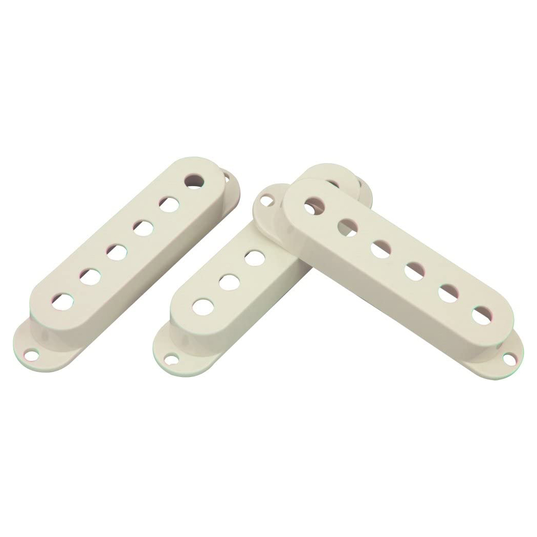 DiMarzio Strat Pickup Covers - Aged White (Set of 3)
