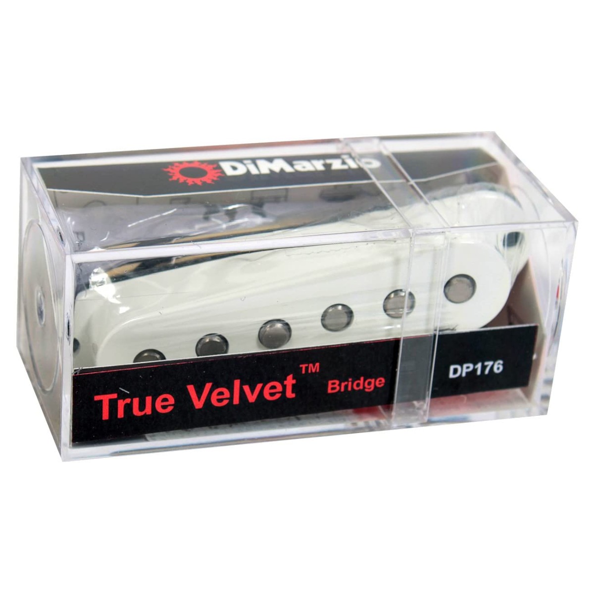 DiMarzio True Velvet Bridge Pickup - White - Image 3