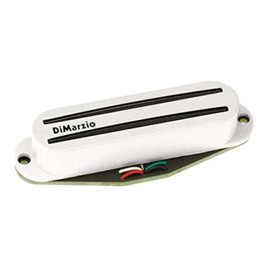 DiMarzio Fast Track 1 Strat Pickup - White/Nickel