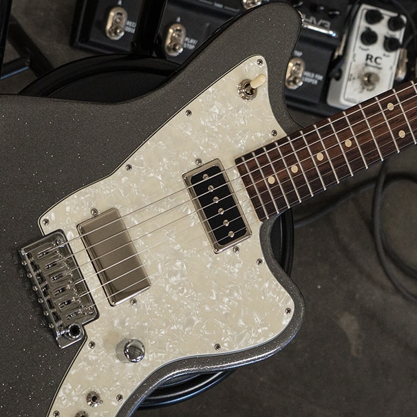 Tom Anderson PH1- P90 Neck Pickup, Humbucker Housing, Nickel