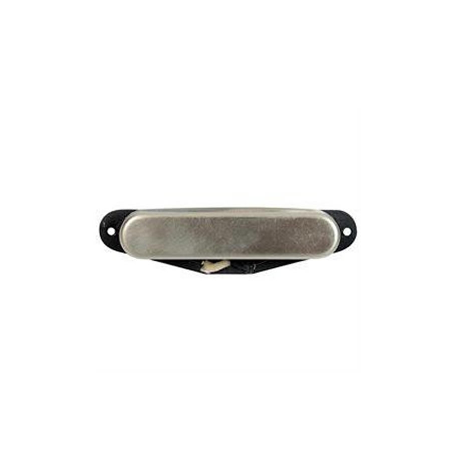 DiMarzio True Velvet Tele Neck Pickup - Raw Nickel Cover