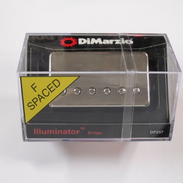 DiMarzio Illuminator Bridge Pickup - F-Spaced, Nickel
