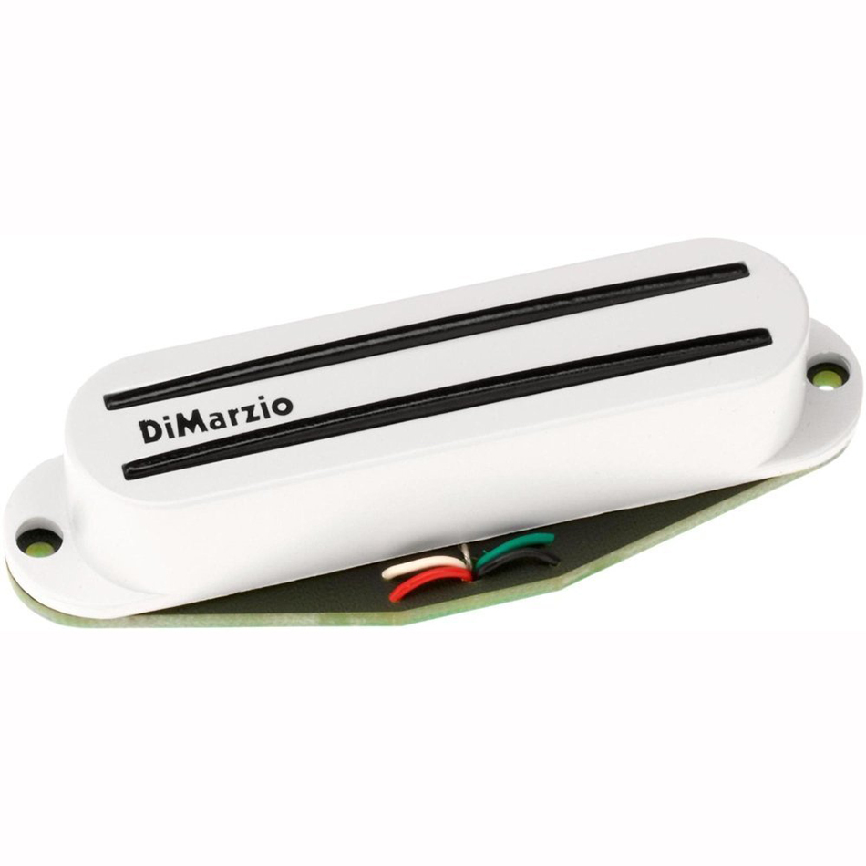 DiMarzio Satch Track Neck Pickup - Single Coil, White