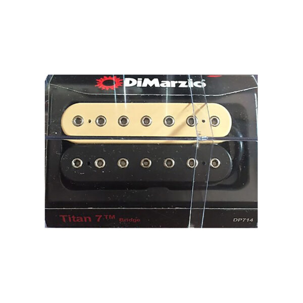 DiMarzio Titan 7 Bridge Pickup - Black/Cream