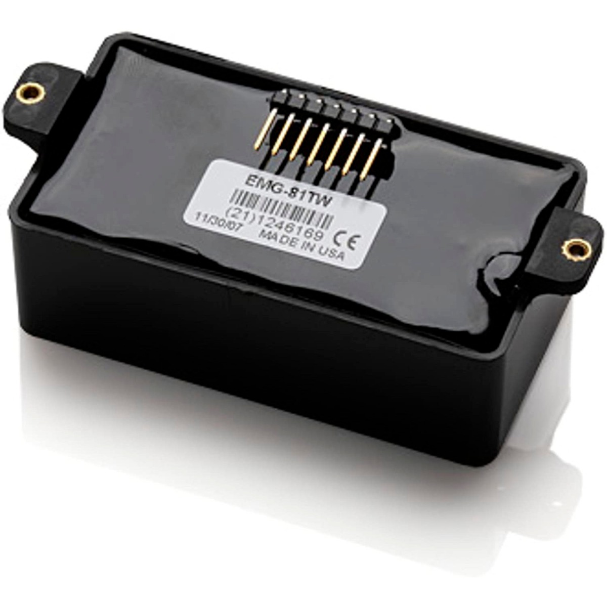 EMG 81TW Active Coil-Tap Humbucker – Black - Image 2