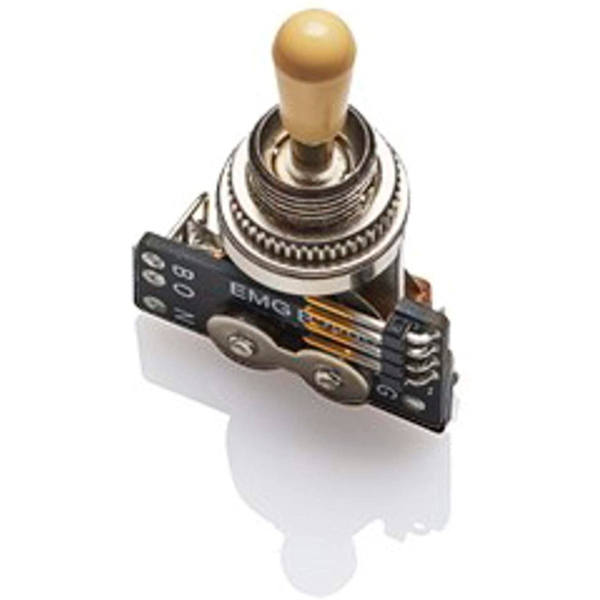 EMG B289 Solderless 3-Way Toggle Switch, Ivory